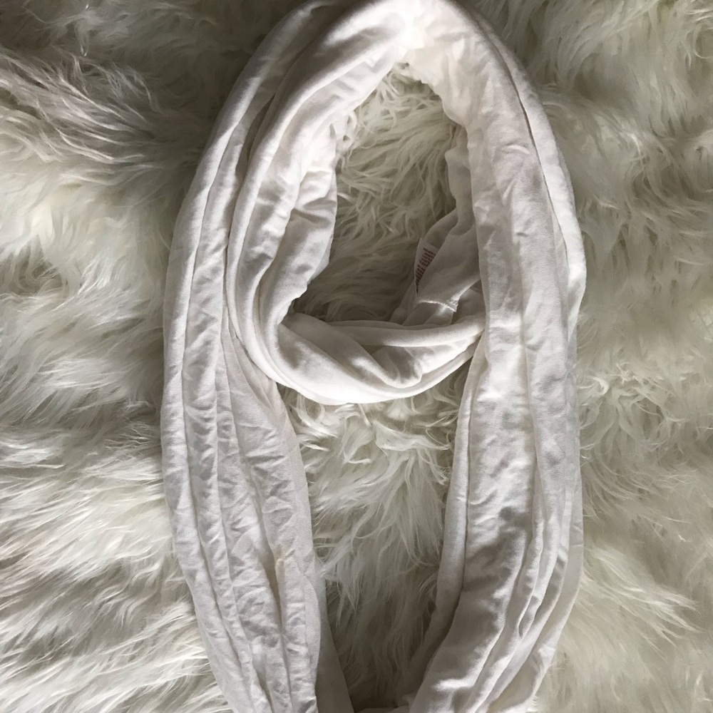 White scarf